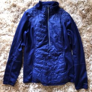 Blue Champion Duo Dry Puffer Pullover Jacket